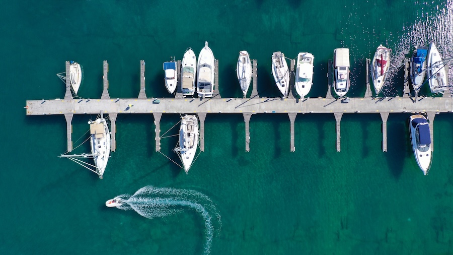 aerial drone top view photo of mediterranean port 2026 01 09 14 29 07 utc