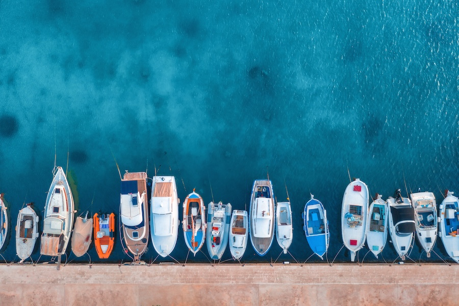 aerial view of the fishing boats and yachts on tro 2026 01 06 09 39 19 utc